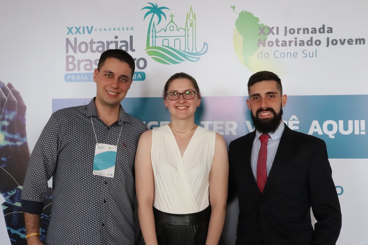 Jovens universitários do sul do país participaram do XXIV Congresso Notarial Brasileiro a convite do Colégio Notarial do Brasil
